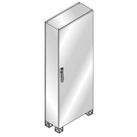 TM2904X ABB CABINET BL. DOOR EDELSTAHL 2000x1000x400