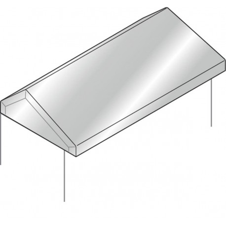 TP6050X ABB ISX-AMX Tejadillo armar. 600x500,ac.inox