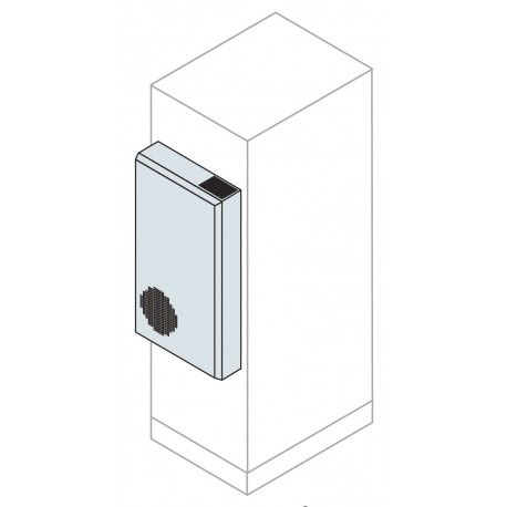 VS4235K ABB Inter.calor,IP54,35W/K,200m3/h, RAL7035