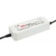 LPF-90-24 MEANWELL Driver LED, Entrada: 90-305VCA, Salida: 24VCC, 3,75A Potencia: 90W, caja de plástico IP67..