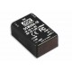 DCW05B-05 MEANWELL Convertidor CC/CC para circuito impreso, Entrada: 18-36VCC, Salida: ±5VCC, 0,5A. Potencia..