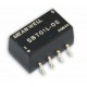 SBT01M-12 MEANWELL DC-DC Converter for PCB mount, Input: 10,8-13,2VDC.Output: 12VDC. 84mA. Power: 1W. SMD.I/..