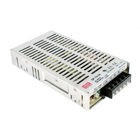 SP-75-5 MEANWELL Alimentazione AC-DC, formato chiuso, Uscita 5VDC / 15A, PFC, convezione libera dell'aria