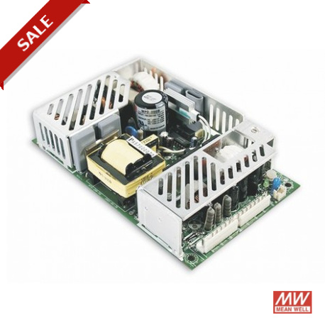 MPS-200-5 MEANWELL Fuente de alimentación formato abierto, Entrada: 90-264Vca. Salida: 5Vcc. 40A. Potencia: ..