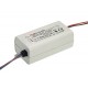 APC-16-350 MEANWELL Driver de LED, Entrada: 90-264VCA, Saída: 350mA. 16,8 W, Intervalo de Tensão 12-48V, cai..