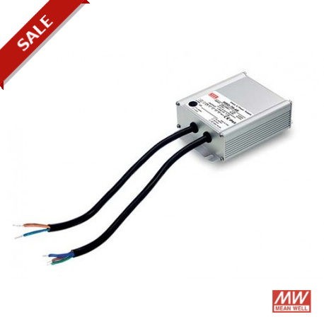 HSG-70-48 MEANWELL AC-DC Single output LED driver Mix mode (CV+CC), Output 48VDC / 1.5A, IP65, cable output,..