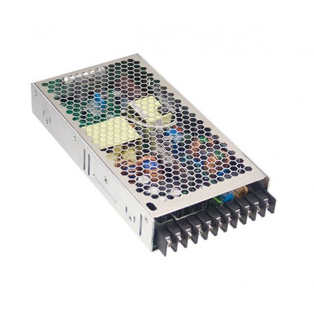 HDP-190 MEANWELL AC-DC Dual output enclosed power supply, Output 3.8VDC / 33A +2.8VDC / 20A, conformal coated