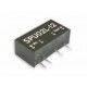 SPU02M-05 MEANWELL DC-DC Converter for PCB mount, Input 12VDC ±10%, Output 5VDC / 0.4A, SIP through hole pac..