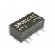 SPU02M-05 MEANWELL DC/DC-Wandler für Leiterplattenmontage, Eingang 12 VDC ±10%, Ausgang 5VDC / 0,4 A, SIP-Pa..