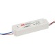 LPC-60-1400 MEANWELL AC-DC Single output LED driver Constant Current (CC), Output 1.4A / 9-42VDC, cable outp..