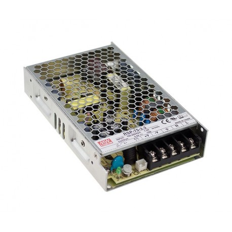 RSP-75-12 MEANWELL Alimentation AC-DC fermée à sortie unique, Sortie: 12VDC / 6,3 A, PFC, convection libre d..