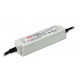 LPF-60-20 MEANWELL AC-DC Single output LED driver Mix mode (CV+CC), Output 20VDC / 3A, cable output