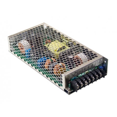 HRPG-200-24 MEANWELL Alimentazione AC-DC chiuso uscita singola, Uscita 24VCC / 8.4, 1U basso profilo, convez..