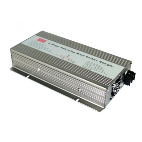 PB-360P-24 MEANWELL Chargeur de batterie AC-DC avec PFC, prise entrée IEC320-C14 à 3 broches, Sortie à 28,8 ..