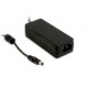 GSM40A18-P1J MEANWELL Adaptateur AC-DC de table, Sortie 18VDC / 2.22 A, prise AC à 3 pôles CEI, EN60601 2xMO..