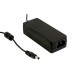 GS60A12-P1J MEANWELL AC/DC-Desktopadapter mit AUX-Eingang IEC320-C14, 3-polig, Ausgang 12VDC / 5A mit Stimmg..