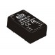 SCW12A-05 MEANWELL Conversor CC/CC para circuito impresso, Entrada: 9-18VCC, Saída: 5VCC, 2,4 A, Potência: 1..