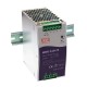 WDR-240-24 MEANWELL AC-DC Industrial DIN rail power supply, Output 24VDC / 10A, metal case, Ultra wide input..