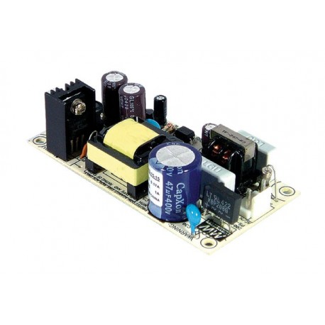 PS-15-24 MEANWELL AC-DC Single output Open frame power supply, Output 24VDC / 0.6A