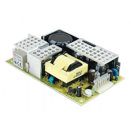 RPD-65C MEANWELL AC-DC Dual output Open frame power supply, Output 12VDC / 5.8A +5VDC / 1.5A, High peak curr..