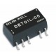 DET01L-05 MEANWELL Conversor DC/DC para circuito impresso, In: 10,8-13,2 Vcc.Saída: ±5Vcc. 100mA. Potência: ..