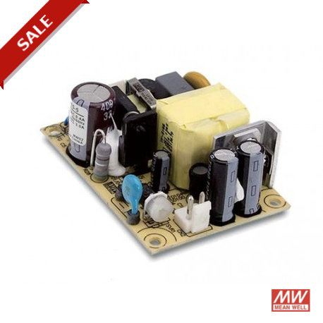 EPS-15-7.5 MEANWELL Alimentazione AC-DC formato aperto, Uscita 7,5 VDC / 2.0 A
