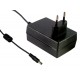 GSM18E12-P1J MEANWELL Adaptador de pared, Entrada: 80-264VCA, Salida: 12VCC, 1,5A. 18W. Clavija europea. Nor..