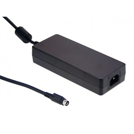 GC160A12-R7B MEANWELL AC-DC Desktop charger, Output 13.6VDC / 10A, Output connector 4 pin power din plug