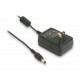 GS12U05-P1I MEANWELL Adattatore AC-DC a parete, Uscita 5VDC / 2A, jack USA