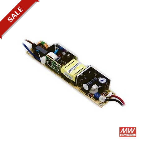 PLP-20-5 MEANWELL Driver LED AC-DC, uscita singola, in modalità mista (CV+CC), Uscita 5V / 3A, formato apert..