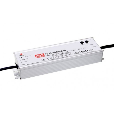 HLG-185H-36A MEANWELL Driver LED, Entrada: 90-305VCA, Salida: 5,2A. 187,2W, Rango Tensión 18-36V, Potencióme..