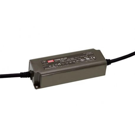 PWM-60-48 MEANWELL Driver LED AC-DC à sortie unique à Tension Constante (CV), une sortie PWM pour des bandes..
