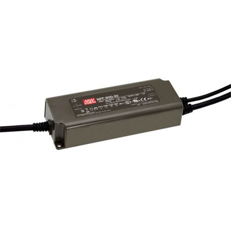 NPF-90D-42 MEANWELL Driver LED AC-DC à sortie unique avec PFC active, 42VDC / 2.15, fonction atténuation 3 e..