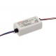 APV-8-12 MEANWELL AC-DC Single output LED Driver Constant Voltage (C.V.), Input 90-264VAC, Output 12VDC / 0...