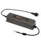 OWA-120E-48 MEANWELL AC/DC-Adapter, feuchtigkeitsfest mit PFC, Eingang 2-polig EU-Stecker, Ausgang 48VDC / 2..