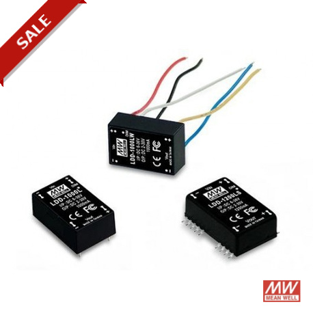 LDD-1000L MEANWELL LED Driver DC-DC Step down Постоянного Тока (CC), Вход 6-36VDC, Выход 1А / 2-30 в постоян..