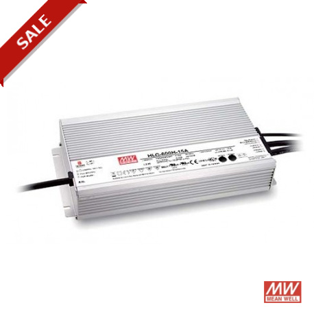 HLG-60H-30D MEANWELL Driver LED, Entrada: 90-305VCA, Salida: 2A. 60W, Rango Tensión 18-30V. IP67. Regulable ..