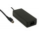 GC120A24-AD1 MEANWELL AC-DC Desktop charger, Output 27.2VDC / 4.42A, Output connector Anderson