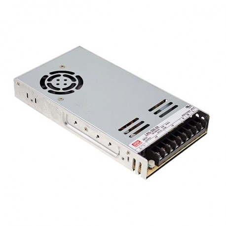 LRS-350-5 MEANWELL AC-DC Single output enclosed power supply, Input: 90-132 AC / 180-264 AC, Output: 5V / 60..