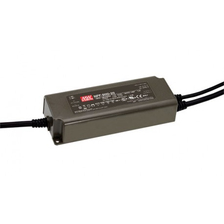 NPF-90D-12 MEANWELL AC-DC Single output LED driver with Active PFC, Output 12VDC / 7.5A, 3 in 1 dimming func..