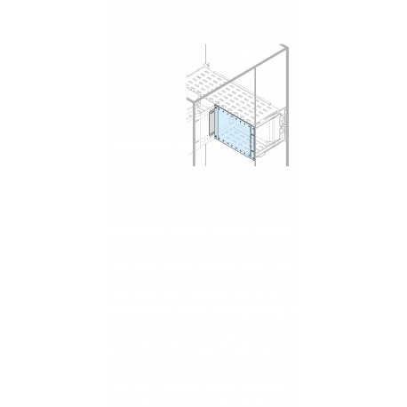 PCVS0404 ABB ANG.+ PAN.LEXAN P0 H 400MM W 400MM