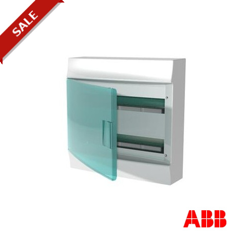 1SPE007717F0920 ABB Consumer unit, IP 41, 2x18 -modules with transparent door