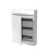 1SPE007717F1010 ABB centralino, IP 41, 3x18 -moduli con anta liscia