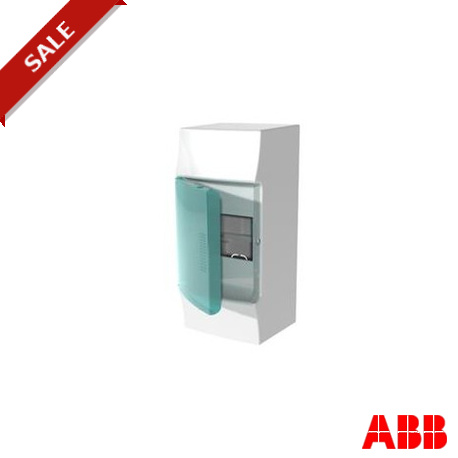 41P04x12 1SPE007717F0220 ABB Consumer unit, IP 41, 4 -modules with transparent door