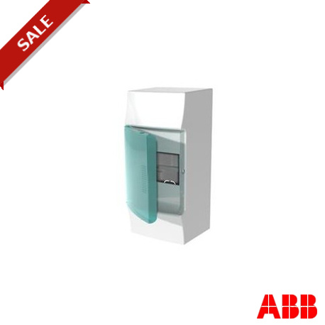 1SPE007717F0220 ABB MISTRAL41W Caja superf. 4M, pu. transp.