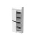 1SPE007717F0710 ABB centralino, IP 41, 4x12 -moduli con anta liscia