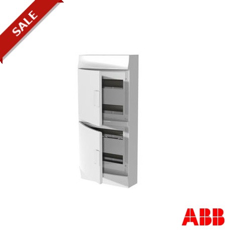 1SPE007717F0710 ABB centralino, IP 41, 4x12 -moduli con anta liscia