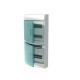 1SPE007717F0720 ABB Verbrauchereinheit, IP 41, 4x12 -Module mit transparenter Tür