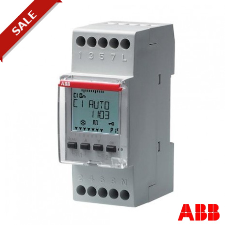 D1 2CSM258763R0621 ABB interruptor de tempo digital Weekly D1