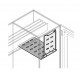 PTHS3070 ABB Segr.hor.barras sin mon.interm.A300,P700